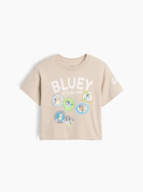 Camiseta con diseño de Bluey para bebés y niños