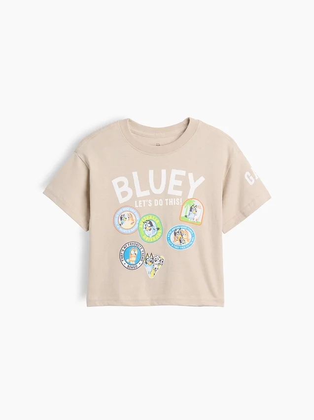 Camiseta con diseño de Bluey para bebés y niños