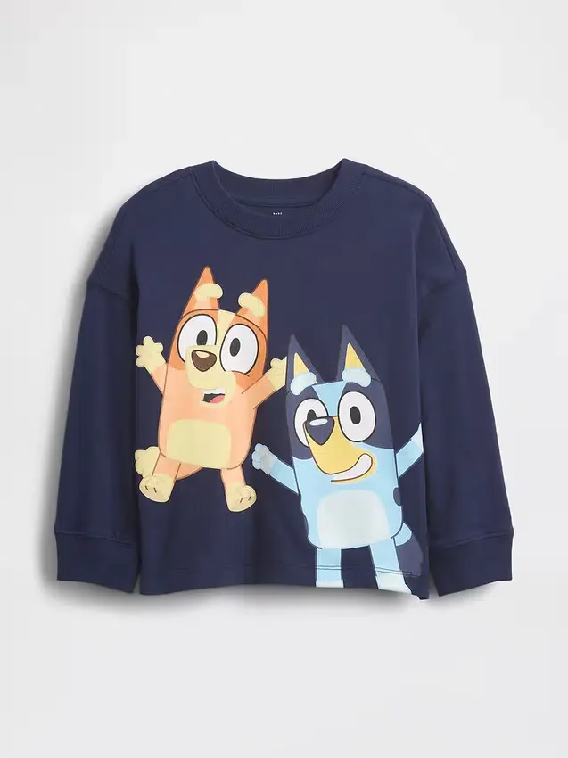 Camiseta con diseño de Bluey para bebés y niños