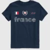 Camiseta con diseño de camiseta de fútbol de Francia para niños