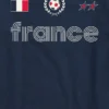 Camiseta con diseño de camiseta de fútbol de Francia para niños