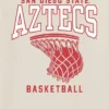 Camiseta con diseño de canasta de baloncesto de la Universidad Estatal de San Diego