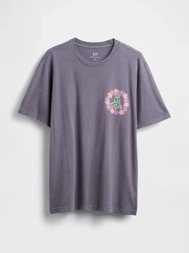 Camiseta con diseño de De La Soul de corte holgado
