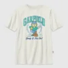 Camiseta con diseño de Garfield jugando al golf para niños
