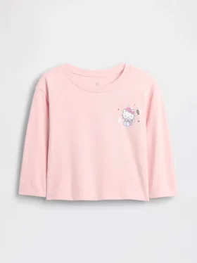 Camiseta con diseño de Hello Kitty para bebés y niños