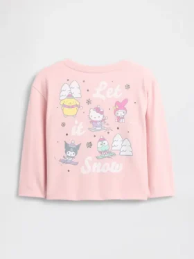 Camiseta con diseño de Hello Kitty para bebés y niños