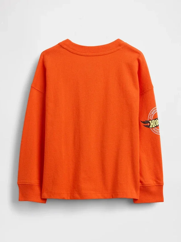 Camiseta con diseño de Hot Wheels para bebés y niños