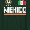 Camiseta con diseño de la camiseta de fútbol de México para niños