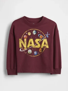 Camiseta con diseño de la NASA para bebés y niños