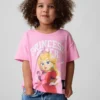Camiseta con diseño de la Princesa Peach para niños pequeños