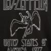 Camiseta con diseño de Led Zeppelin de corte holgado