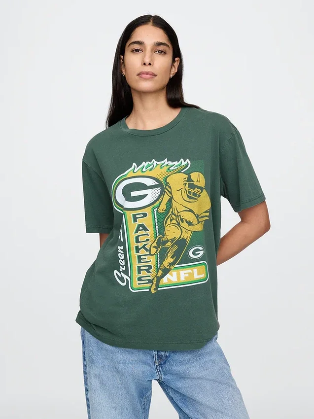 Camiseta con diseño de los Green Bay Packers de la NFL para adultos