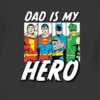 Camiseta con diseño de los héroes de la Liga de la Justicia de DC Comics para niños pequeños