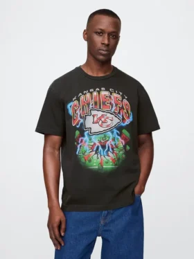 Camiseta con diseño de los Kansas City Chiefs de la NFL para adultos