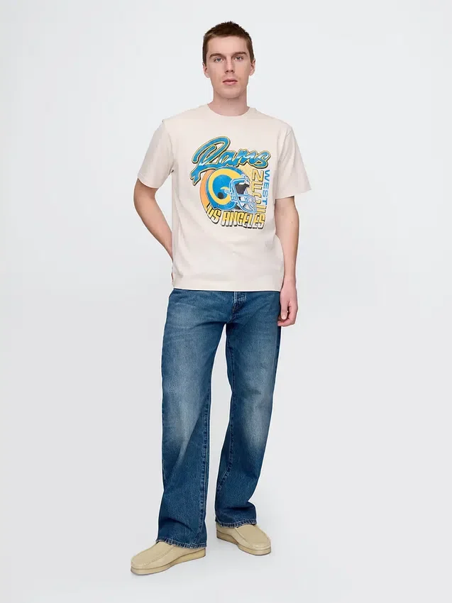 Camiseta con diseño de los Rams de Los Ángeles de la NFL