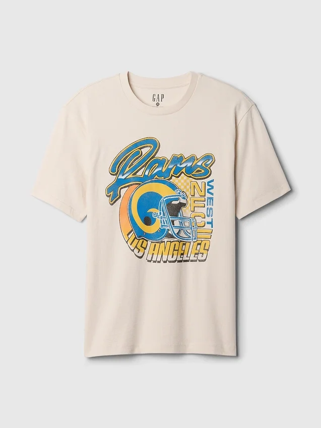 Camiseta con diseño de los Rams de Los Ángeles de la NFL
