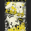 Camiseta con diseño de manga de Pikachu de Pokémon para niños