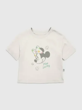 Camiseta con diseño de Minnie Mouse «Miss Lucky» para niños pequeños