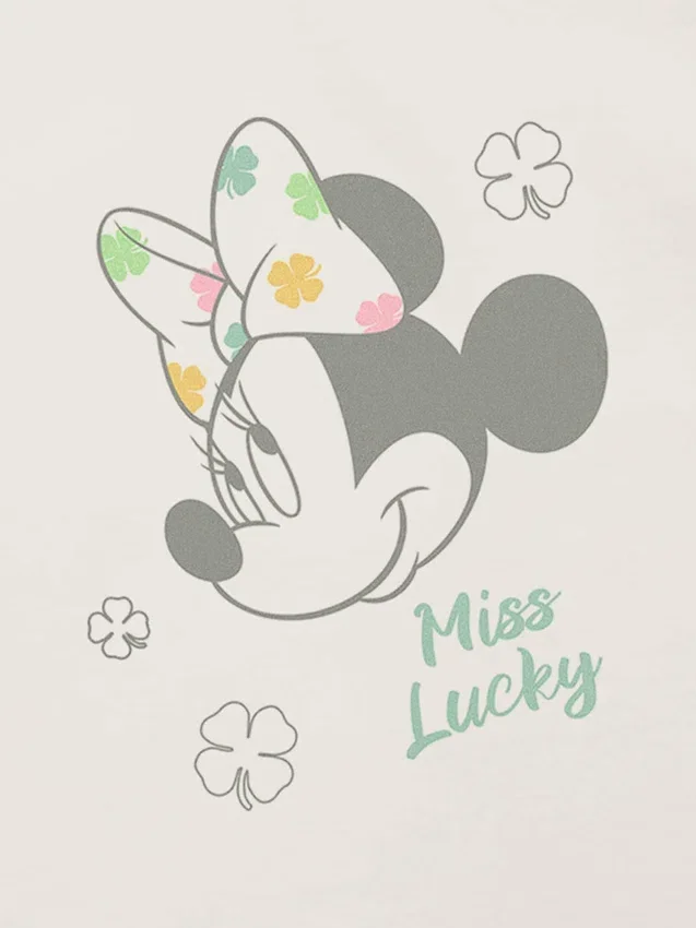 Camiseta con diseño de Minnie Mouse «Miss Lucky» para niños pequeños