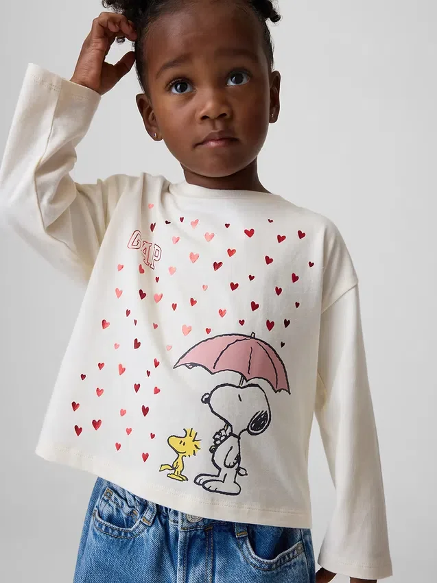 Camiseta con diseño de Peanuts para bebés y niños