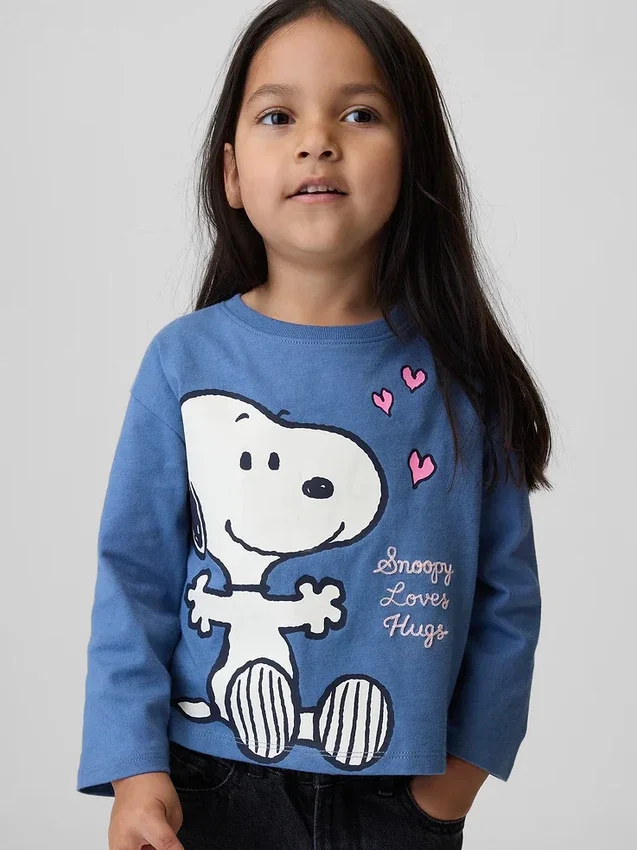 Camiseta con diseño de Peanuts para bebés y niños