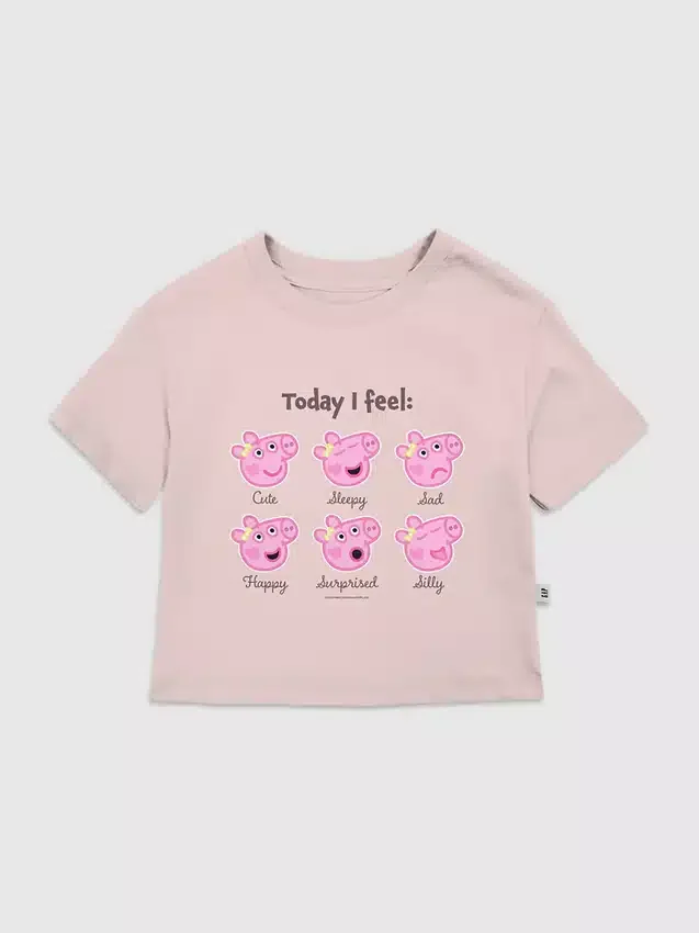 Camiseta con diseño de Peppa Pig «Moods» para niños pequeños