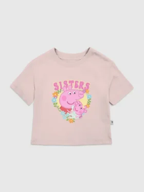 Camiseta con diseño de Peppa Pig «Sisters» para niños pequeños