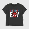 Camiseta con diseño de Spider-Man para niños pequeños «Birthday Boy»