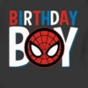 Camiseta con diseño de Spider-Man para niños pequeños «Birthday Boy»