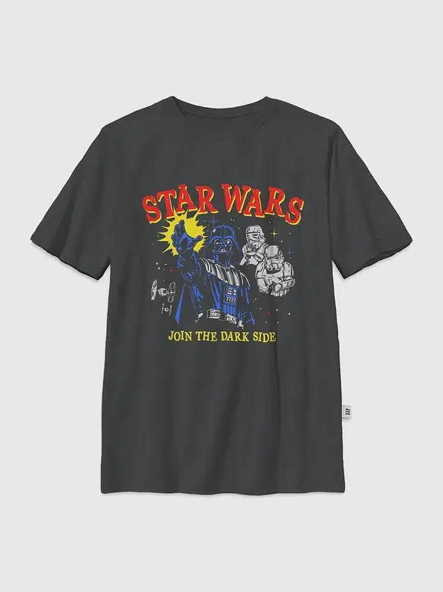 Camiseta con diseño de «Star Wars: El lado oscuro» para niños