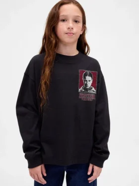Camiseta con diseño de Stranger Things para niños