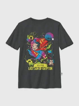 Camiseta con diseño de Superman «Hijo de Krypton» para niños