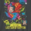 Camiseta con diseño de Superman «Hijo de Krypton» para niños