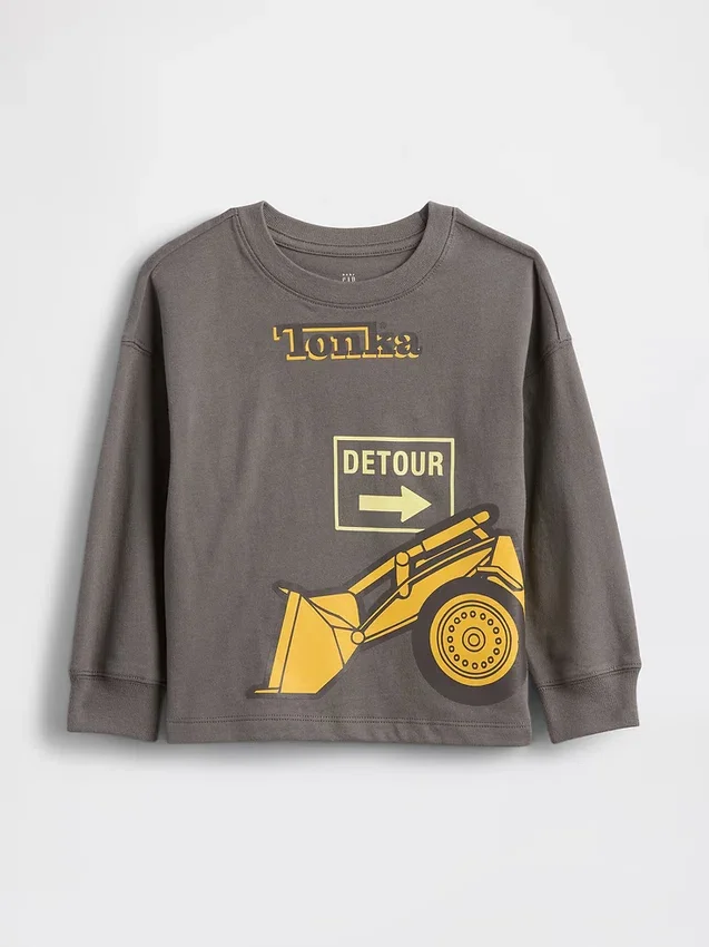Camiseta con diseño de Tonka para bebés y niños