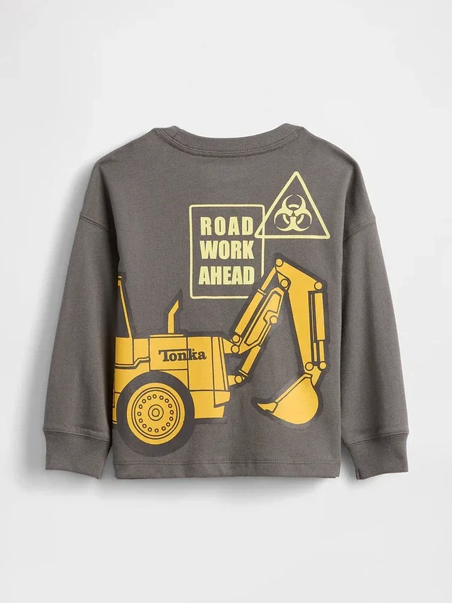 Camiseta con diseño de Tonka para bebés y niños