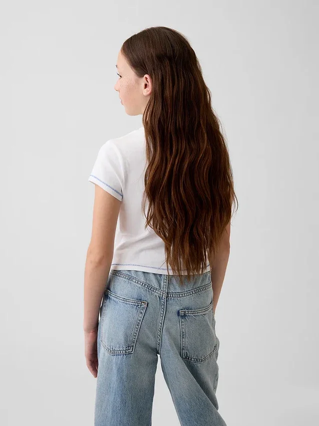 Camiseta con diseño «Get Blue» para niños