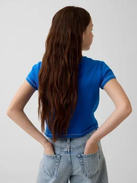 Camiseta con diseño «Get Blue» para niños