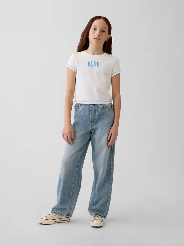 Camiseta con diseño «Get Blue» para niños