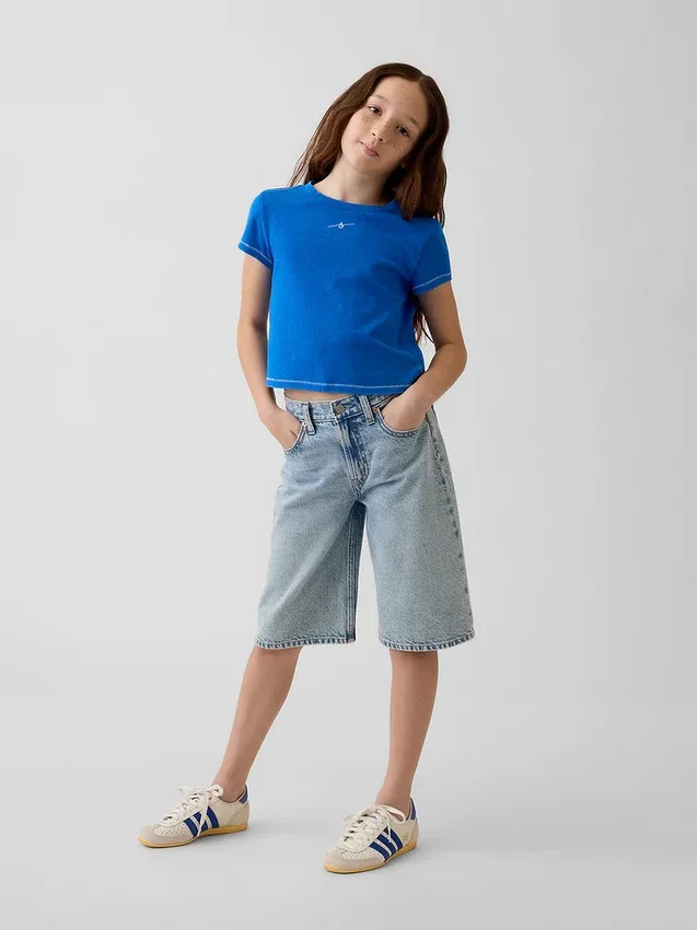 Camiseta con diseño «Get Blue» para niños