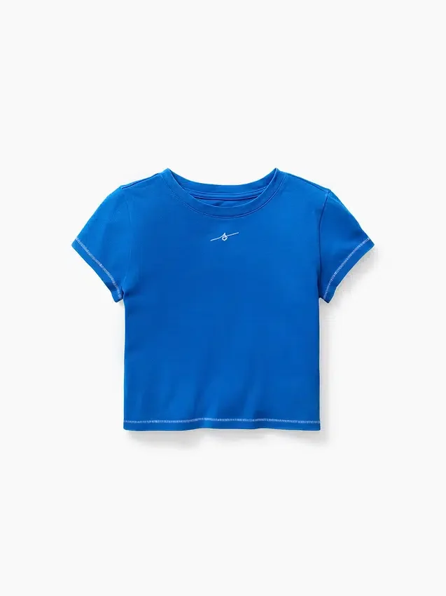 Camiseta con diseño «Get Blue» para niños