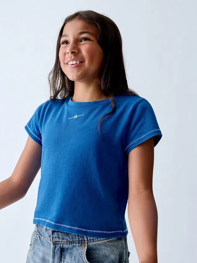 Camiseta con diseño «Get Blue» para niños