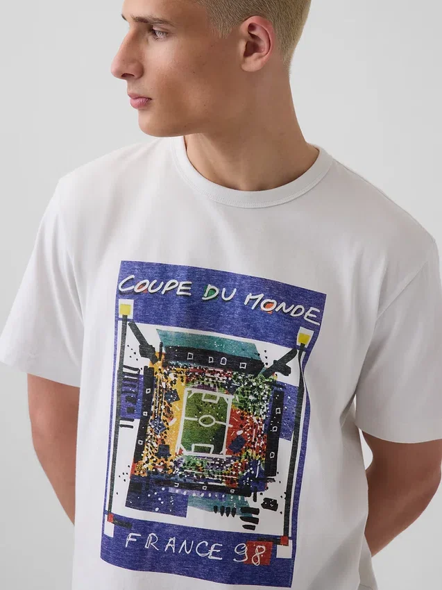 Camiseta con diseño gráfico de estilo relajado de la Copa Mundial de la FIFA™