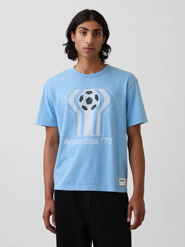 Camiseta con diseño gráfico de estilo relajado de la Copa Mundial de la FIFA™