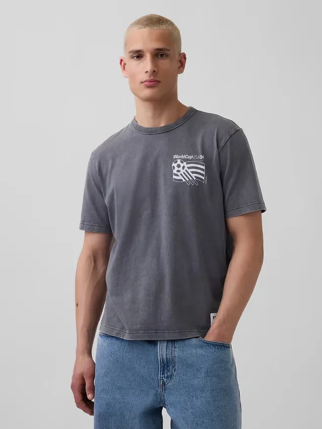 Camiseta con diseño gráfico de estilo relajado de la Copa Mundial de la FIFA™