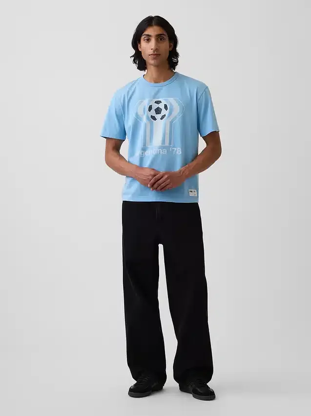 Camiseta con diseño gráfico de estilo relajado de la Copa Mundial de la FIFA™