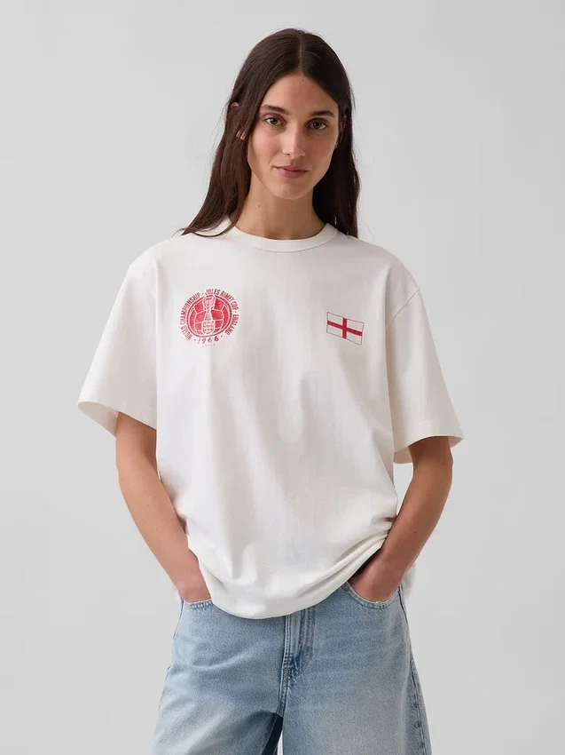 Camiseta con diseño gráfico de estilo relajado de la Copa Mundial de la FIFA™