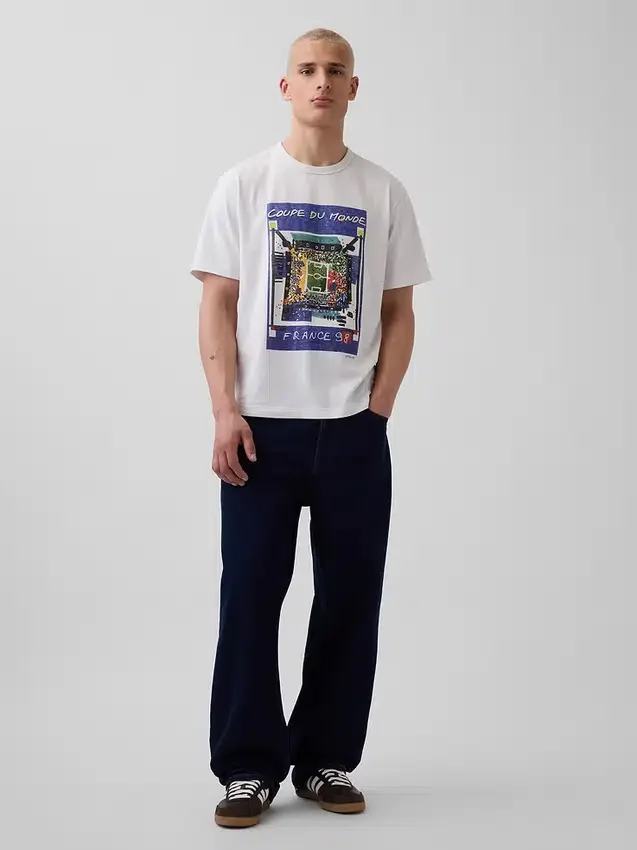 Camiseta con diseño gráfico de estilo relajado de la Copa Mundial de la FIFA™