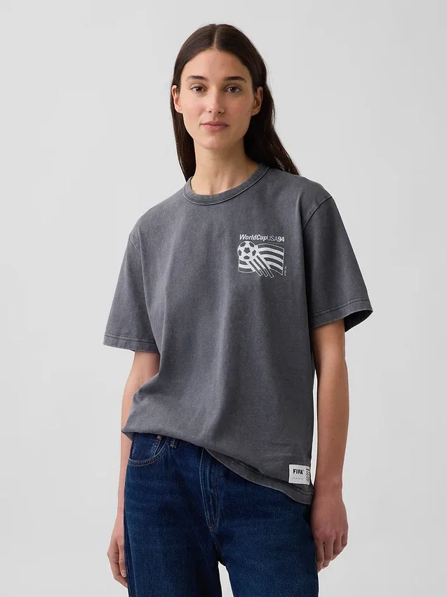 Camiseta con diseño gráfico de estilo relajado de la Copa Mundial de la FIFA™