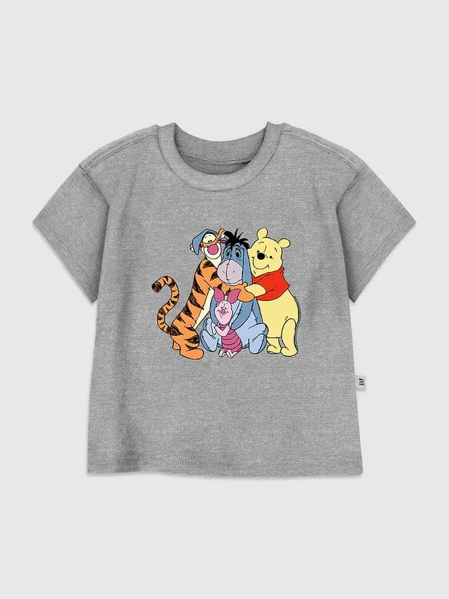 Camiseta con diseño gráfico de Winnie the Pooh «Hugs» para niños pequeños