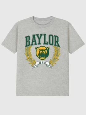 Camiseta con diseño gráfico oscuro «Laurels» de la Universidad de Baylor